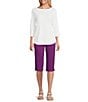 Allison Daley Tech Stretch Pull-On Skimmer Pants - Image 5