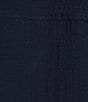 Allison Daley True Navy Bandana Long Sleeve Button Front Soft Jacket - Image 6