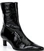ALOHAS Ambar Rift Leather Kitten Heel Booties - Image 1