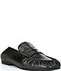 ALOHAS Aven Open Back Slip On Leather Loafer Mules - Image 1