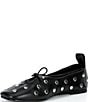 ALOHAS Rosalind Studded Vintage Leather Ballet Flats - Image 4