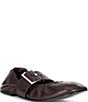 ALOHAS Sarea Leather Buckle Strap Ballet Flats - Image 1