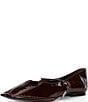 ALOHAS Sway Leather Beaded Lace Up Square Toe Ballet Flats - Image 4