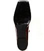 ALOHAS Sway Leather Beaded Lace Up Square Toe Ballet Flats - Image 6