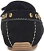 Alpine Suede Shearling Stud Detail Moccasins - Image 5