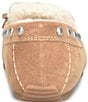Alpine Suede Shearling Stud Detail Moccasins - Image 6