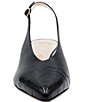 Amalfi Accento Leather Cap Toe Kitten Heel Slingback Pumps - Image 3