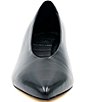 Amalfi Accorto Patent Leather Kitten Heel High Vamp Pumps - Image 3