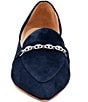 Amalfi Adorato Suede Chain Hardware Kitten Heel Pumps - Image 4