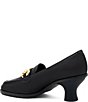 Amalfi Bacchetta Leather Bit Buckle Loafer Pumps - Image 2