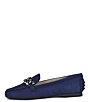 Color:New Navy Cashmere - Image 3 - Dado Suede Chain Driver Loafers