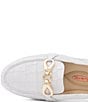 Amalfi Decano Croco Leather Hardware Loafers - Image 6