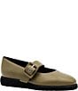 Amalfi Energia Leather Mary Jane Wedge Flats - Image 1