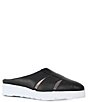 Color:Black Paramasoft - Image 1 - Enzino Leather Slip-On Mules