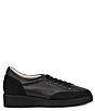 Color:Black Parmasoft/Black Cashmere - Image 2 - Erik Leather Platform Comfort Oxfords