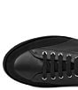 Color:Black Parmasoft/Black Cashmere - Image 4 - Erik Leather Platform Comfort Oxfords