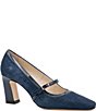 Amalfi Flavio Suede Mary Jane Pumps - Image 1