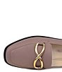 Color:Talpa Parmasoft - Image 4 - Giolli Leather Hardware Embellishment Dress Loafers