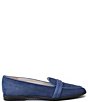 Color:Navy Cashmere/Notte Parmasoft - Image 2 - Goccia Suede Loafers