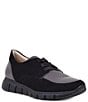 Color:Black Cashmere/Ardesia Parmasoft - Image 1 - Jill Suede and Leather Comfort Sneakers