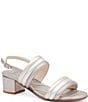Amalfi Macedonia Leather Slingback Sandals - Image 1