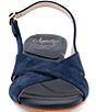Amalfi Magnete Suede Slingback Wedge Sandals - Image 3