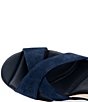 Amalfi Magnete Suede Slingback Wedge Sandals - Image 4