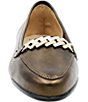 Amalfi Oste Leather Chain Loafers - Image 6