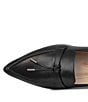 Color:Black Chantal - Image 4 - Patrizia Leather Tassel Block Heel Loafer Pumps