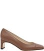 Amalfi Serapide Leather Stitched Vamp Pumps - Image 2