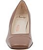 Amalfi Serapide Leather Stitched Vamp Pumps - Image 4