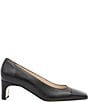 Amalfi Serapide Leather Stitched Vamp Pumps - Image 3