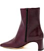 Amalfi Sfida Leather Square Toe Booties - Image 2