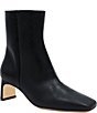 Amalfi Sfida Leather Square Toe Booties - Image 1