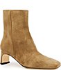Amalfi Sfida Suede Square Toe Booties - Image 1