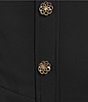 Amanda Uprichard Mindy Square Neck Sleeveless Romper - Image 3