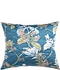 Amity Home Fitzgerald Floral Pattern Sham, Color:Adriatic - Image 1