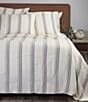 Amity Home Flinn Classic Linen Stripe Sham, Color:Ivory - Image 4