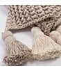Color:Natural - Image 2 - Lawrence Natural Throw Blanket