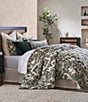 Amity Home Leslie Damask Print Quilt, Color:Kale - Image 1