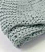Color:Seaglass - Image 2 - Micah Cable Knitted Throw Blanket