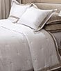Amity Home Orfeo Linen Comforter Mini Set, Color:White/Natural - Image 3