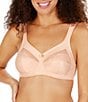 Color:Blush - Image 1 - Isadora Wire-Free Cut & Sewn Pocketed Bra