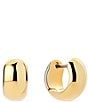 Ana Luisa Giulia Bold Huggie Hoop Earrings - Image 1