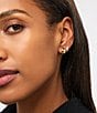 Ana Luisa Giulia Bold Huggie Hoop Earrings - Image 3