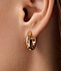 Ana Luisa Giulia Medium Hoop Earrings - Image 2