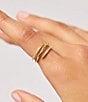 Ana Luisa Oren Triple Stacked Ring - Image 2