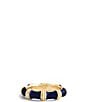 Anabel Aram Bamboo Enameled Band Ring - Image 1