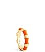 Anabel Aram Bamboo Enameled Band Ring - Image 6