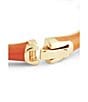 Anabel Aram Gold Bamboo Enameled Hinge Bangle Bracelet - Image 4